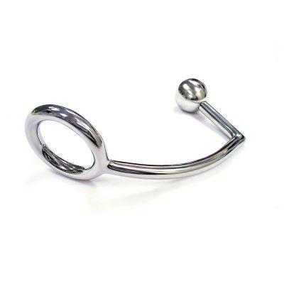 Rouge Stainless Steel Cock Ring Anal Probe