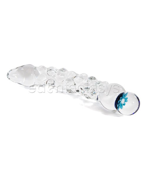 Clear ribbed G-spot wonder