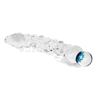 Clear ribbed G spot wonder