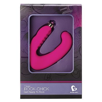 Rocks Off Rock Chick 7 Speed Vibrator Pink