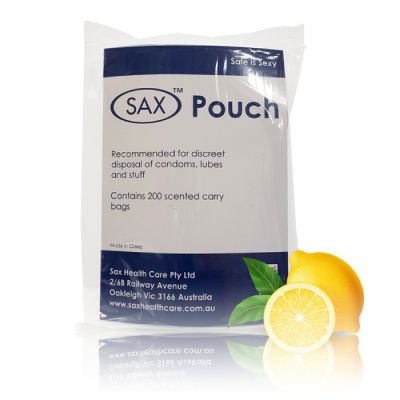 Sax Pouch Lemon Scented Bag Of 200