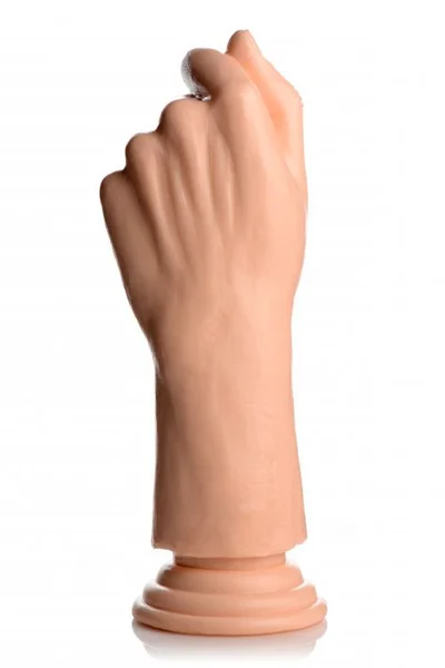 Master Series 9.5" Clenched Fist Dildo with Suction Cup Base — image 9 of 12