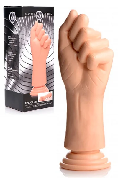 Master Series 9.5" Clenched Fist Dildo with Suction Cup Base — image 7 of 12