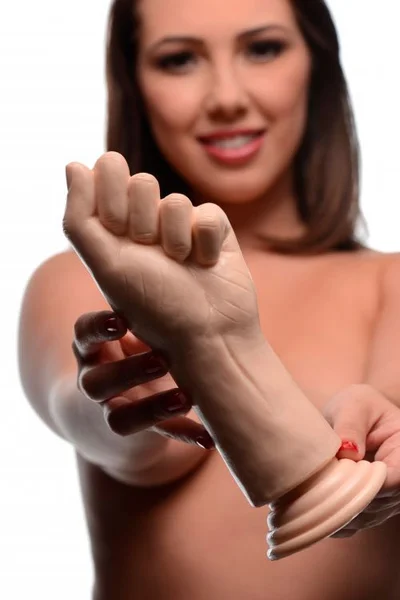Master Series 9.5" Clenched Fist Dildo with Suction Cup Base — image 12 of 12