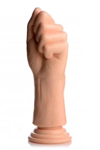 Master Series 9.5" Clenched Fist Dildo with Suction Cup Base — image 8 of 12