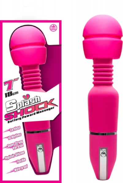 Splash Shock Silicone Vibrator 7"