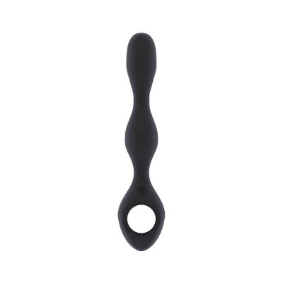 Jil Noah Silicone Flexible Couples Vibrator and Anal Beads