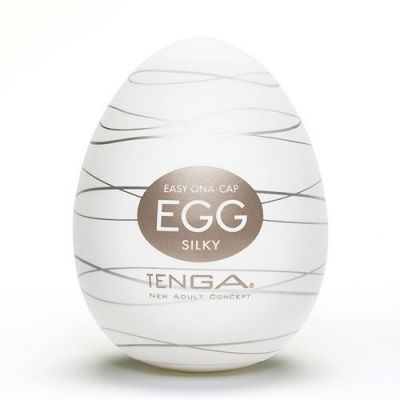 TENGA Silky Texture Male Masturbator Egg