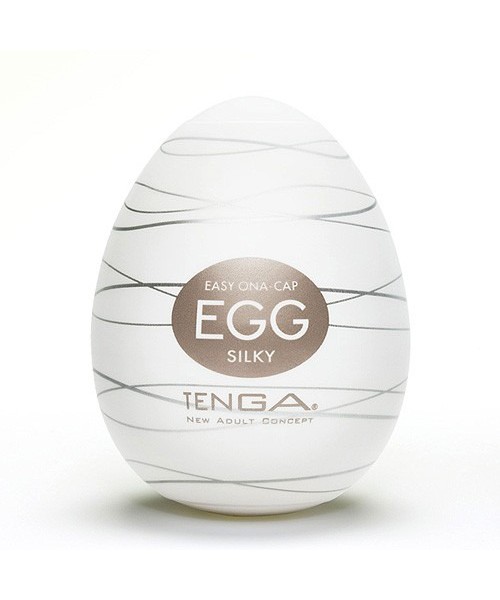 TENGA Silky Texture Male Masturbator Egg