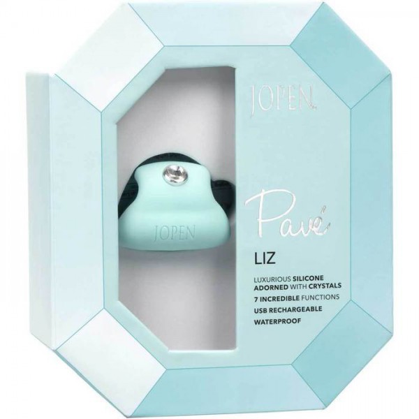 Jopen Pave Silicone Finger Vibrator - Waterproof Rechargeable Massager