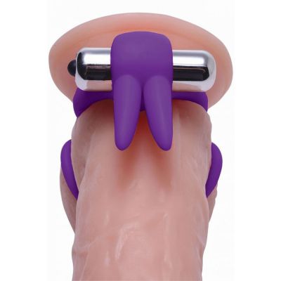 Frisky Cock Ball Ring with Vibrating Stimulator