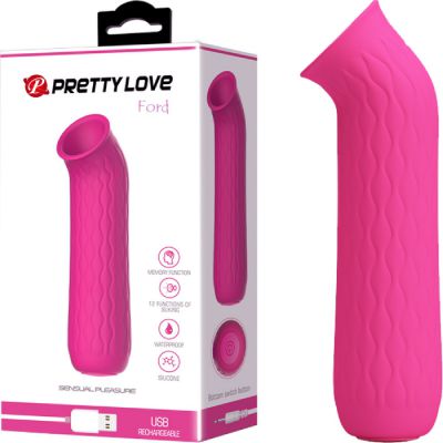 Pretty Love Rechargeable Suction Vibe Ford
