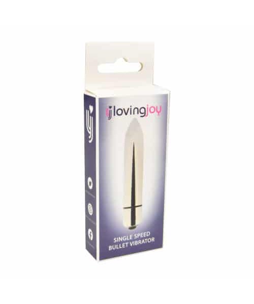 Loving Joy Single Speed Silver Bullet Vibrator