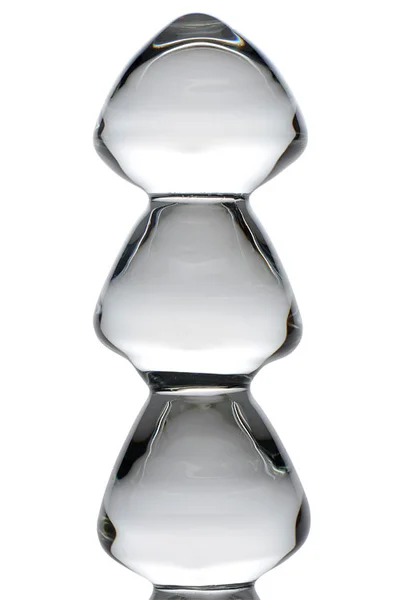 Master Series 5-Bead 11" Glass Dildo — image 14 of 16