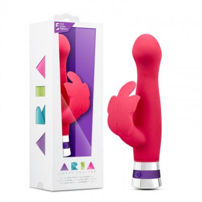 Aria Lotus Flutter Silicone Rabbit Vibrator