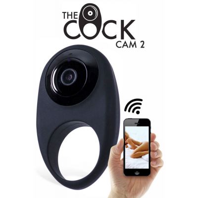 The Cock Cam Silicone Cock Ring with Infrared Micro Camera Version 2