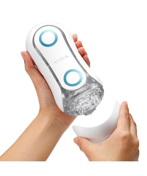 TENGA Flip Orb Blue Rush Masturbator – 7 Inch