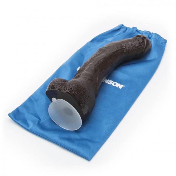 Doc Johnson Black Thunder Realistic Vac-U-Lock Dildo 9 Inch
