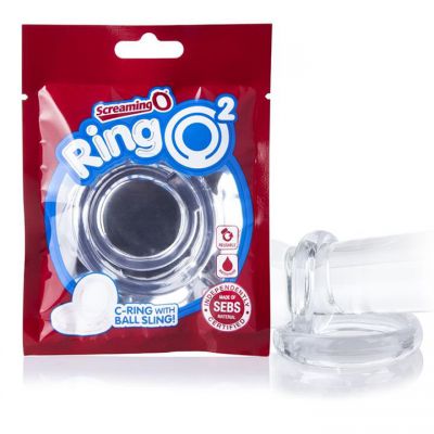 The RingO2 Cock Ring by Screaming O Clear