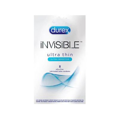 Durex Invisible Condoms 8 Pack 8