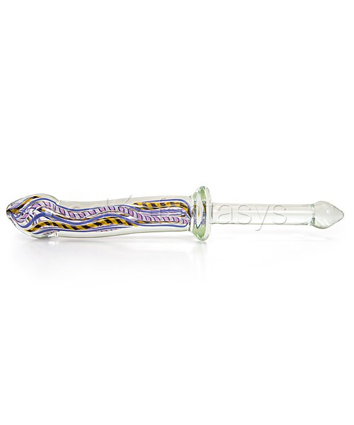 Inside out internal twists of latty G-spot with handle