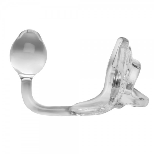 Perfect Fit Armour Tug Lock Butt Plug and Cock Ring