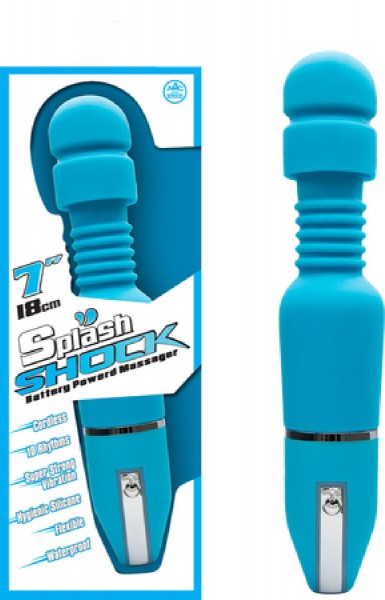 Splash Shock Silicone Vibrator 7"