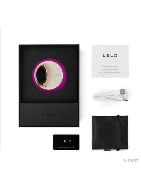 Lelo Ora 3 Clitoral Vibrator With Swirling Pleasure Bead