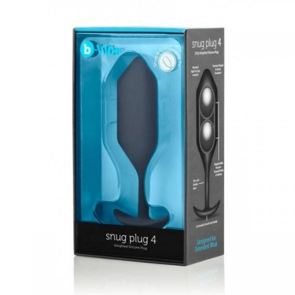 b-Vibe Snug Plug 4 (Black)