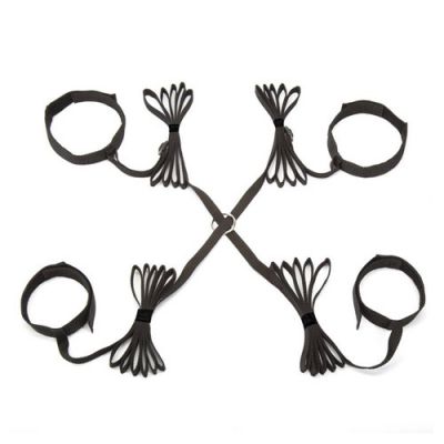 Beginner bondage bed restraint