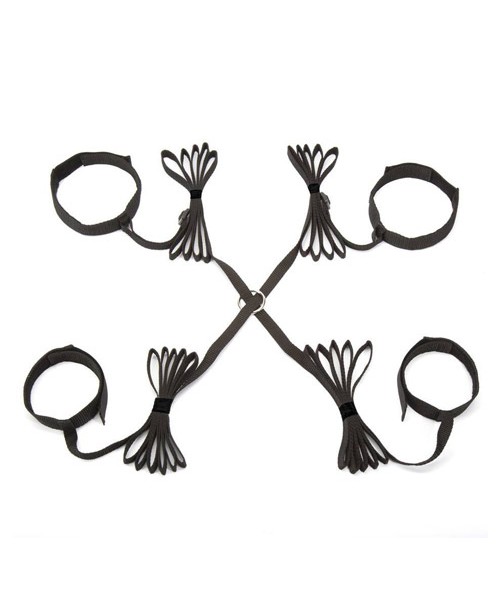 Beginner bondage bed restraint