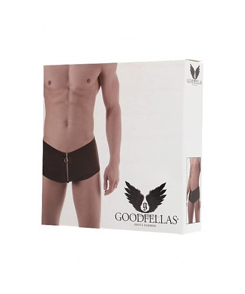 Goodfellas Men's Boxer with Zip Front