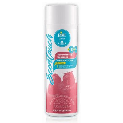 pjur Spa ScenTouch Massage Lotion Strawberry 200ml
