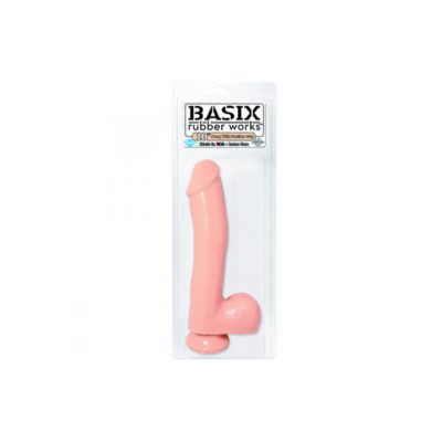Basix 10 inch Dong with Suction Base