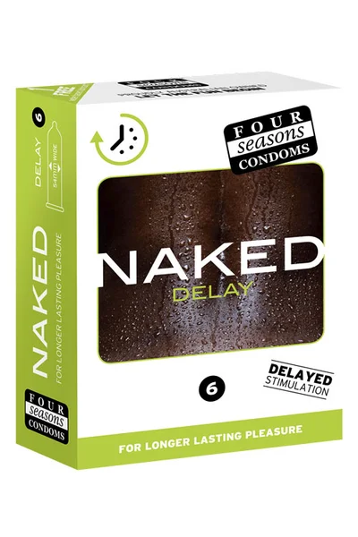 Four Seasons Naked Delay Condoms (6 Pack) — image 9 of 10
