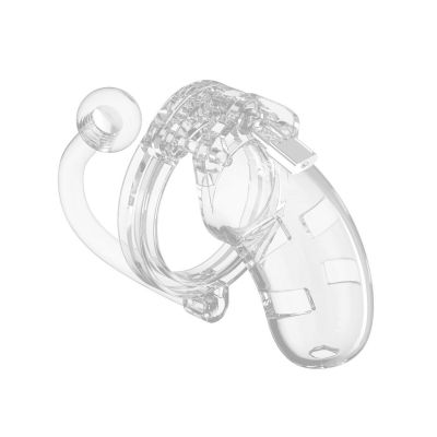 Shots Man Cage Chastity 3 5 Cock Cage with Plug Model 10