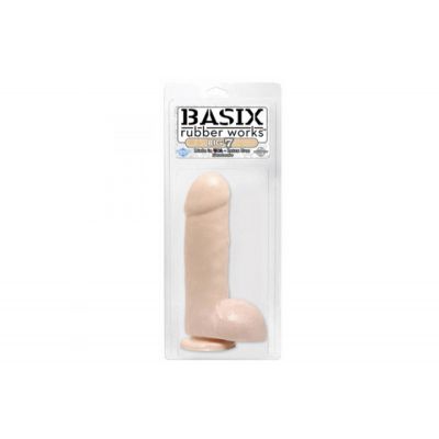 Basix Rubber Worx 7inch Big Dong