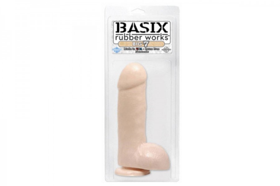 Basix Rubber Worx 7inch Big Dong