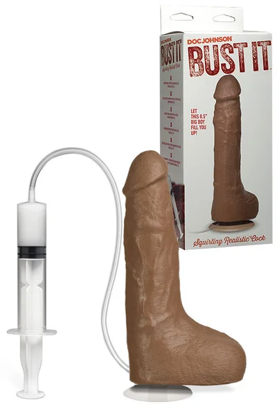 Doc Johnson Realistic Squirting 8.5" Dildo — image 10 of 12