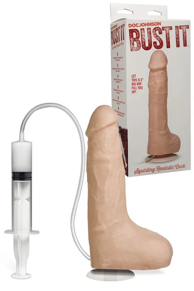Doc Johnson Realistic Squirting 8.5" Dildo — image 7 of 12
