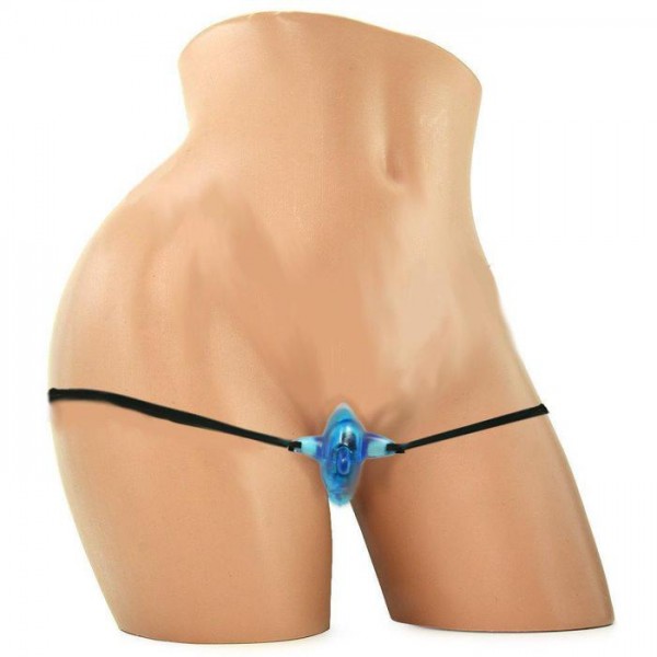 Beautiful Blue Dolphin Hands-Free Clitoral Vibe — image 2 of 7