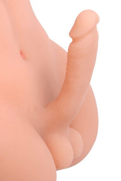 SexFlesh Life-Size Sex Doll with Breasts and Cock