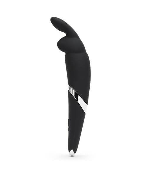 Happy Rabbit - Rechargeable Wand Vibrator (Black)