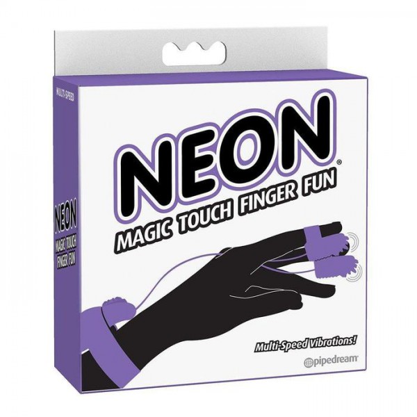Neon Magic Touch Finger Vibrator