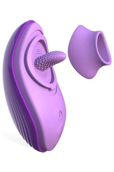 Pipedream Licking Tongue 5.1" Clitoral Vibrator With Heat Function — image 6 of 9
