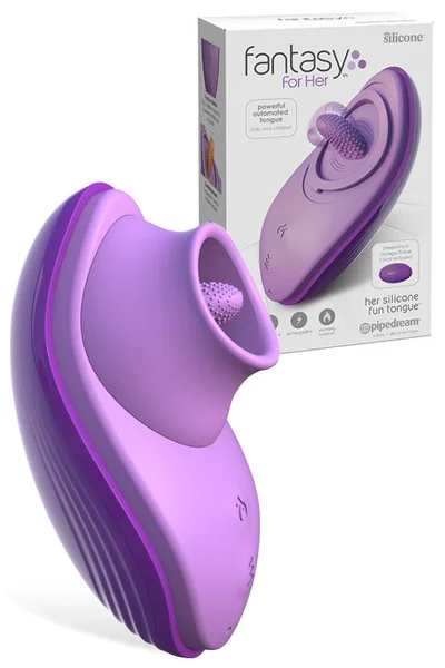 Pipedream Licking Tongue 5.1" Clitoral Vibrator With Heat Function — image 9 of 9