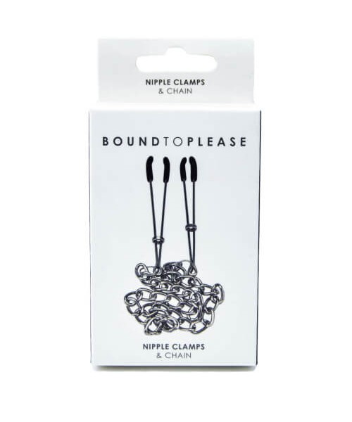 Bound to Please Nipple Clamps & Chain
