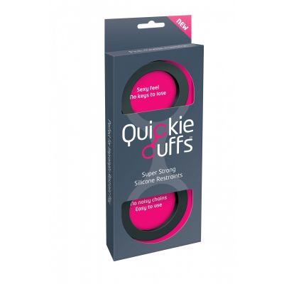 Quickie Cuffs Medium Size Silicone Handcuffs