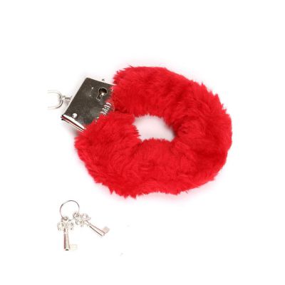 NMC Furry Red Handcuffs