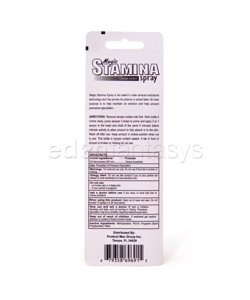 Magic stamina spray — image 4 of 4